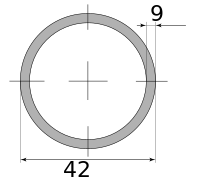 Трубы х/д 42х9