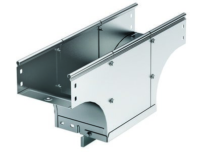 Фото ответвитель tds t-образный вертикальный ун. осн.400 h50 в комплекте с крепежными элементами и соединительными пластинами, необходимы Ответвитель TDS T-образный вертикальный ун. осн.400 H50 в комплекте с крепежными элементами и соединительными пластинами, необходимы