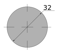 Круг горячекатаный 32, марка Ст3