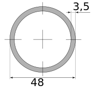 Трубы х/д 48х3.5