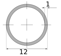 Трубы х/д 12х1