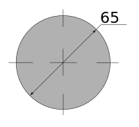 Сталь сорт нерж никел Круг горячекатаный 65 h9 (Калиброванный), марка AISI 304 08Х18Н10