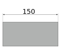 Полоса горячекатаная 150х6, длина 6 м, марка Ст3