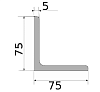 уголок 75х75х5, длина 12 м, марка ст3
