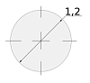 проволока нержавеющая 1.2 x (нагартованная), марка aisi 304 (08х18н10)