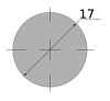 сталь сортовая х/т калиброванная круг 17, марка ст10