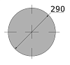 сталь сорт констр круг горячекатаный 290, марка ст45