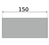 полоса горячекатаная 150х12, длина 6 м, марка ст3
