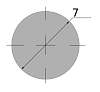 сталь сортовая х/т калиброванная круг 7, марка ст35