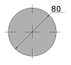 сталь сорт констр круг горячекатаный 80, марка ст35